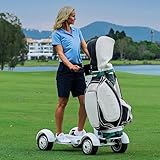 Elektrischer Golf-Schubwagen – 4-Rad-Mobilitätsroller mit Fußpedal,...