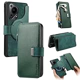 Schutzhülle Kompatibel mit Huawei P70 Ultra Hülle, abnehmbare Brieftaschen-Hülle mit...