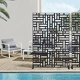 casa.pro Trennwand Bernalda Raumteiler 180 x 120 cm Balkonsichtschutz Outdoor Indoor Raumtrenner...