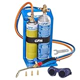 CFH Schweiß-Fix SF 3100 - Tragbares Autogen-Schweißgerät und Hartlötgerät zum Autogenschweißen...
