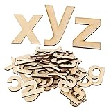 PRETYZOOM 1 Satz Buchstabenalphabet aus Holz Alphabettafel wand buchstaben zeichen dekoration Brief...