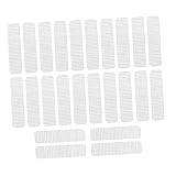 ANDRESLAD 25 Stück Teiliges Selbstklebendes Reparaturset für Fenstergaze Fiberglas Mesh...