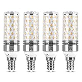 Vicloon LED Mais Glühbirnen, 4er-Pack12W E14 Mais Birnen mit 84 LEDs, 1400LM Entspricht 100W...