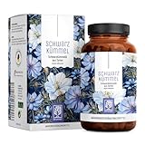 NATURTREU® Schwarzkümmelöl Kapseln hochdosiert mit Vitamin E - 1000mg pro Tag - Schwarzkümmel...