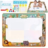 VFANDV Wasser Doodle Matte, 100 x 80 cm Aqua Magic Doodle Matte, Wiederverwendbar-Spielzeug &...