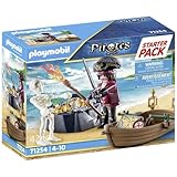 Playmobil Pirates 71254 Starter Pack Pirate et barque
