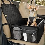 HELDENWERK Extra Stabiler Hunde Autositz -Verstärkte Wände und 5 Gurte - Wasserdichter...