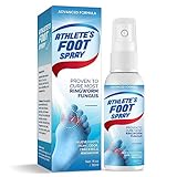 Fußpilz Spray - Effektiv Relieves Itching & Irritation Athlete Foot Treatment, Fusspilzmittel Spray...