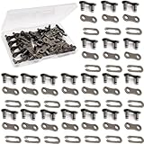 RUNCC-YUN 20 Stück 1 Geschwindigkeit Fahrradkettenglieder,Fahrrad Fehlenden Kettenglieder Fahrrad...