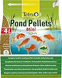 Tetra Pond Pellets Mini – Hauptfutter für kleine Teichfische, schwimmfähige Futter Pellets für...