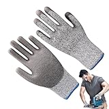 Genérico Schnittschutzhandschuhe | Wiederverwendbare Metzgerfilethandschuhe mit 5 Ebenen,...