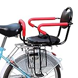 TAIYH Fahrrad Kindersitz, Abnehmbarer Fahrrad Rücksitz, Kinderkonsole mit rutschfesten Armlehnen...