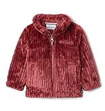 Columbia Unisex-Kinder Fire Side Sherpa Full Zip Pullover, Marsala Rot, 18-24 Monate