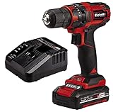 Einhell Akku-Bohrschrauber TC-CD 18/35 Li (1x1,5 Ah) Power X-Change (Lithium Ionen,Rot, 18...