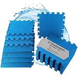 Montafox 1,95 m² Unterlegmatte Poolmatte 1 cm Dicke 21 Stück 30 x 30 x 1 cm Pool Whirlpool...