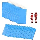 FOGAWA 10 Stück Tragbare Urinbeutel 600 ml Einweg Urinbeutel für Unterwegs Unisex Pee Taschen...