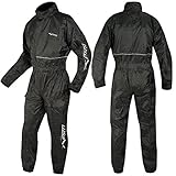 A-Pro Motorcycle Motorbike Waterproof Rain Suit Over One 1 pc Trousers Jacket L