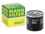 MANN-FILTER MW 64/1 - Motorrad-Ölwechselfilter Ölfilter – Für Motorräder