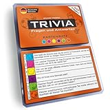 Trivia Kartensatz, Fragen und Antworten, Erweiterungsset, Gesellschaftsspiele, Quiz, Pubquiz [German...