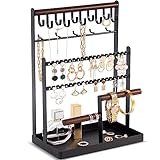 ProCase Schmuckständer Schmuckhalter für Ohrring Ohrstecker Ketten Schmuck Organizer Jewelry...