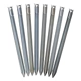 Hochwertige Sandheringe, 30cm - Sandfortress von outdoorer - 8 Stück extra Dicke Stahlheringe mit...