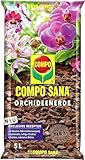COMPO SANA Orchideenerde mit 8 Wochen Startdünger für alle Orchideenarten - verhindert Staunässe...