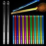 5A Drumsticks LED Leucht Trommelstock Aufladbar, Cool Leuchtende Schlagzeug Sticks aus...