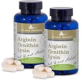 Arginin Ornithin Lysin - L-Arginin L-Ornithin und L-Lysin in optimaler Zusammensetzung - nach Dr....