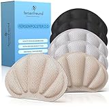FERSENFREUND© Premium Fersenpolster Schuheinlagen - DAS ORIGINAL - Fersenschutz Fersenkissen Gel...