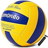 lemondo Volleyball PU weich offizielle Größe 5 wasserdicht Beachvolleyball Sandsport...