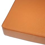 PU Leder Bankauflage mit Reißverschluss Wasserdicht 5cm Dick für Esszimmerstuhl Schuhwechselhocker...