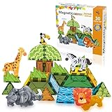 Bonifunt Moderne magnetische Fliesen für Zuhause, 30 Stück, Tier-Magnetfliesen, Tiere, magnetische...