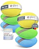 Glart Mikrofaser Polierschwamm Auto - 6er Set - Premium Applikator Pads für Wachse, Polituren,...