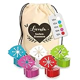 LOVENTA® Sockenklammern (50 Stück) für Waschmaschine und Trockner I Bester Halt I Sockenhalter...