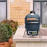 Kamado Little Kokko 33 cm (13 Zoll) – Neue Edition, kompakt und leicht verschiebbar (31 x 45 cm),...