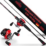 Paradox Fishing PX Hyper Baitcast Combo 2,10m I 10-20g I mit Hyper Cast Baitcast Rolle I Baitcast...