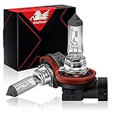 WinPower H8 12V 35W Halogen 3000K Yellow Birnen für Auto Tagfahrlicht/Nebelscheinwerfer, Motorrad...