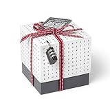 SURPRISA Geschenkbox, Rätselbox Geldgeschenke Verpackung, Gutscheine zum Geburtstag oder Hochzeit,...