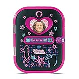VTech - KidiSecrets Selfie Music Schwarz, elektronisches Tagebuch 7-in-1 mit Gesichtserkennung,...