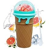 Honnesserry Slushy Maker Magic Squeeze Cup, Quick Frozen Slush Maschine, Amüsant Smoothie Becher...