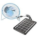 TINEASUR 1 Satz usb - usb fans heizlüfter solarbetrieben solar fan solarlüfter Bausatz...