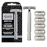 WILKINSON SWORD – Rasierhobel für Männer | Premium - Rasierhobel aus Edelstahl | Rasierer + 5...