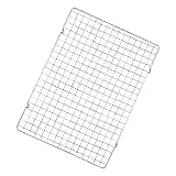 Birkmann RBV, 430600, Easy Baking, Auskühlgitter, eckig, 32 cm x 45 cm, Verchromtes Metall, Grau
