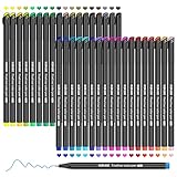 Koilox Fineliner Stifte Set, 36 color Spitze 0,4 mm Filzstift Stifte feiner Spitze zum Zeichnen und...