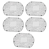 RASTKY Kompaktes 5-teiliges Klappschüssel-Set, Hitzebeständig, Lebensmittelecht, Campinggeschirr,...