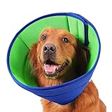 Halskrause Hund Schützender, Halskrause für Haustiere, Haustiere Verstellbares Schutzkragen für...