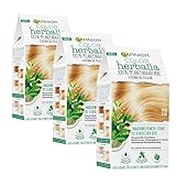 3x Garnier Color Herbalia Natur Blond 100% Pflanzlich Dauerhafte Haarfarbe Vegan