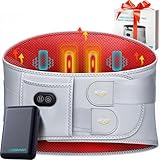 ALLJOY 170CM Heizkissen Kabellos Wärmegürtel Rücken Massagegerät, 10000mAh Heizkissen mit...