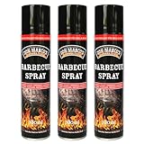 Don Marco's BBQ Trennspray 3er Pack | Non-Stick Antihaftspray für Grill, Gusseisen & Plancha |...