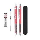 rOtring Tikky Pastell-Kugelschreiber und Druckbleistift, blaue Tinte (M), HB 0,5 mm,...